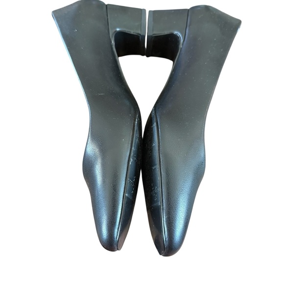 Easy Street Prim Black Pump Size 9.5 Extra Wide Width - Picture 7 of 10